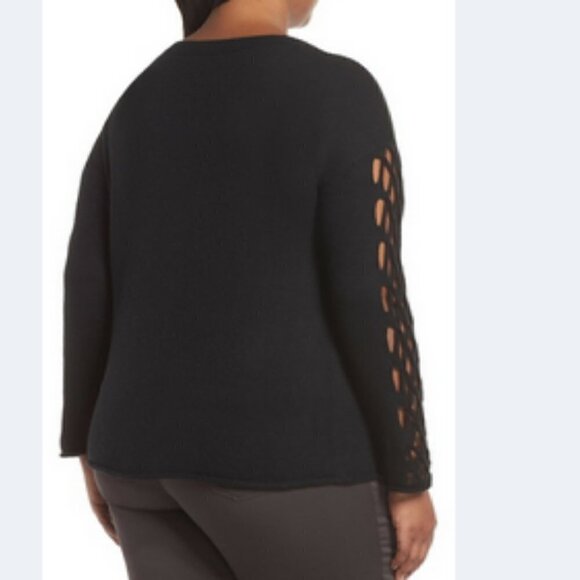 NWT Vince Camuto Braided Crewneck Sweater - Picture 3 of 9
